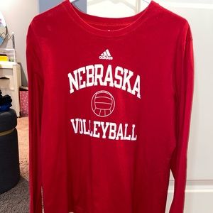 Adidas Nebraska Volleyball Shirt
